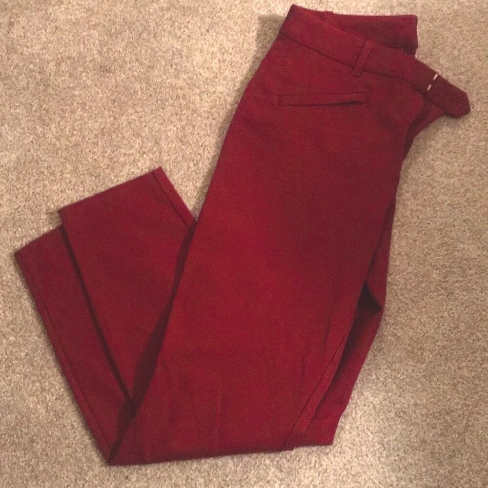 GAP Soft Maroon Skinny Jeans